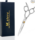 Professional Hair Cutting Scissors 6 Inch, VG10 Stainless Steel Barber Shears, Extremely Sharp Hairdressing Scissors for Salon & Home Use, Ambidextrous Left Right Hand