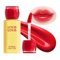 Pudding Glow Korean Lip Tint | Natural Lip Stain | Gloss to Stain | Long-Lasting & Non-Sticky | Lightweight Lip Tint 0.14 oz. (01 RED BERRY)