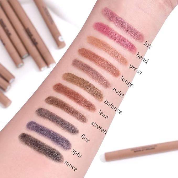 Matte Crayon Lip Liner Pencil, Deep Purple Lip Liners Lipstick For Women Halloween Birthday Party Wear, Plump Creamy Formula With Silicone Smudger for Define Contours & Sculpting Lip