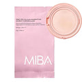 MIBA Ion Calcium Foundation Double Cushion Glow 25 g / 0.88 oz Big Cushion SEASON 3. Long Lasting Cover Effect. Moisture glow. Skin tightening relief. Smooth adhesion. (#21 Rosy Ivory Refill)