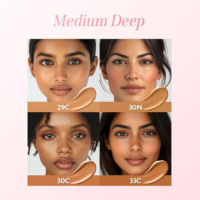 milktouch Cushion Foundation, 24H Flawless Skin, Radiant Shine, No Oxidation, Long-Lasting, Non-Creasing, 60% Hydrating Skincare Infused Korean, Stocking Stuffers, Christmas Gifts (30N Hazel)