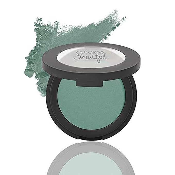 Color Me Beautiful Color Pro Single Eyeshadow, Full Pigment and Long-Lasting Pressed Powder, Cruelty-Free
