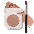 Single Eyeshadow Nude Eyeshadow Primers,Dusty Brown Eyeshadow,Ultra Fine Smooth Powder Long Lasting High Pigment Eyeshadow,Daily Korean Eyes Makeup (05 Cinnamon)