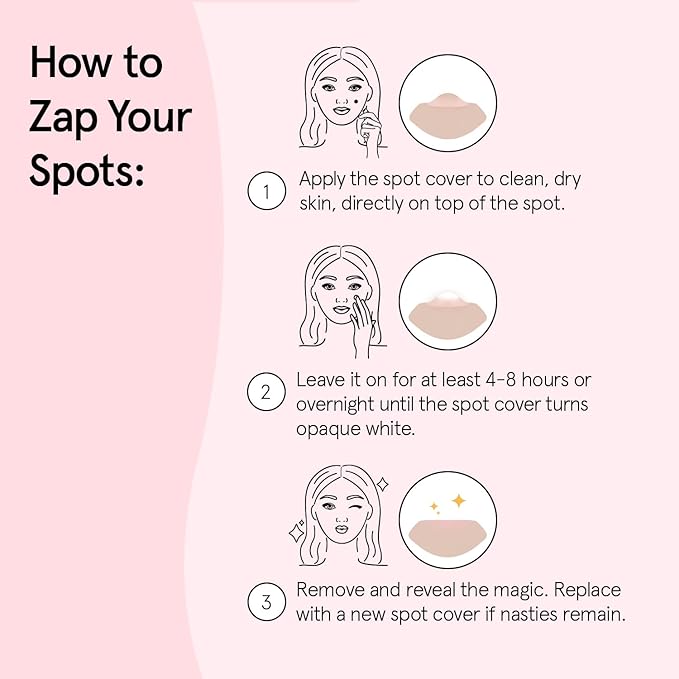 grace & stella Award Winning Pore Strip - Pimple Patches for Face - Hydrocolloid Acne Patches - Absorbs Zits, Reduces Redness - Cute Patches Dermatologist-Tested, Vegan (Multishape, 36 Count)