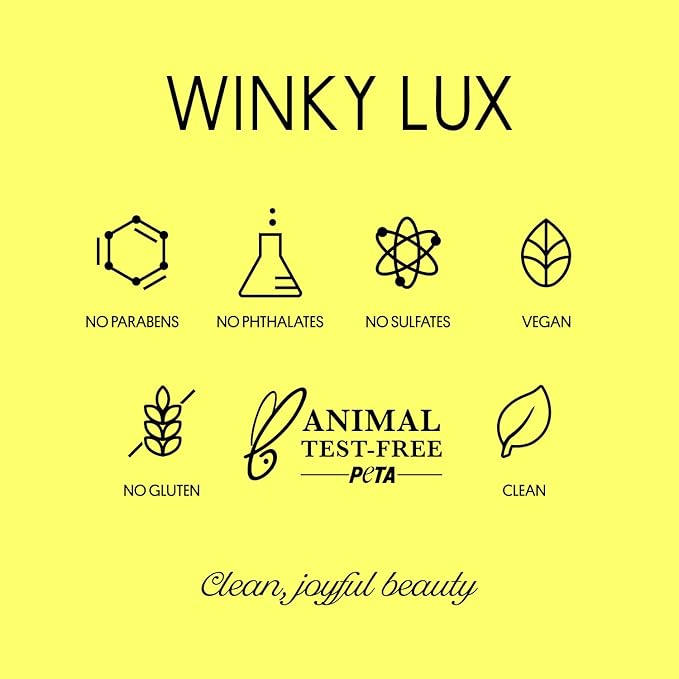 Winky Lux Enchanted Very There Lip Oil - Hydrating Nude Brown Tint with Jojoba Oil, Non-Sticky Glossy Lip Oil, Tinted Brown Gloss for Juicy Lips & Soft Vanilla Scent