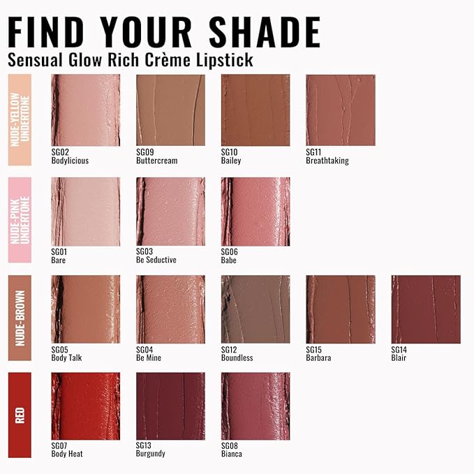 Oulac Color Rich Satin Lipstick - Medium Brown Full Coverage Lip Color, Creamy Silky-Smooth, Moisturizing, Satin Matte Finish, Infused With Shea Butter, Vegan & Clean Beauty, 4g, SG15 Barbara