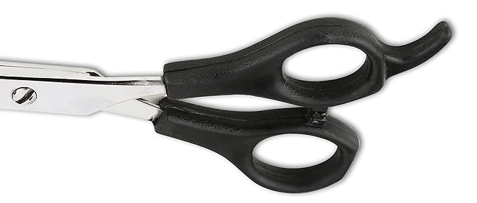Laazar 6.5 Inch Straight Hair Cutting Scissors | Professional Hairdresser Trimming Shears with Premium Japanese Steel Blade | Extra Sharp | Grooming Tools for Men, Women, Pro Barber, or Hair Salon