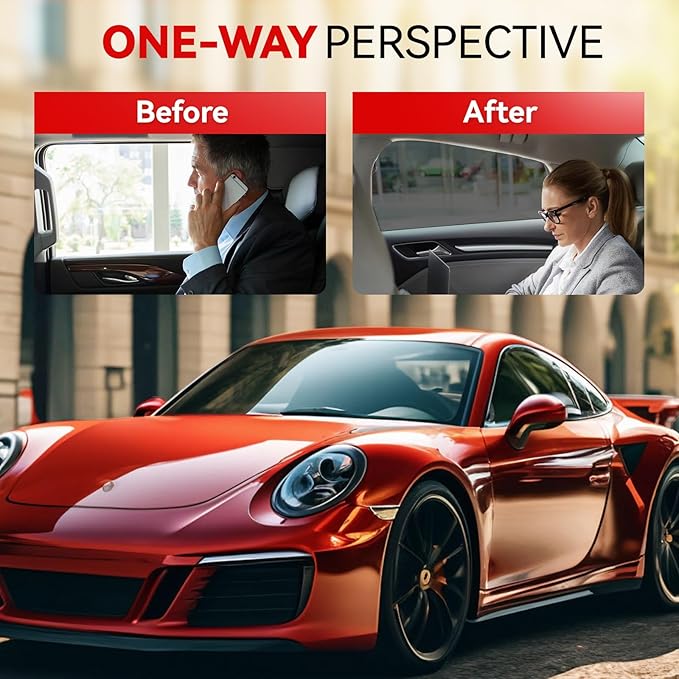 Car Ceramic Window Tint 36" in x 15'Ft with 20% Percent VLT, Tinted Film for Car Windows, UV&IR Protection Heat Insulation Anti-Explosion Scratch Resistant
