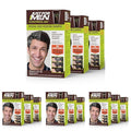 Just for Men Control GX Grey Reducing Shampoo, Gradual Hair Color with Keratin for Stronger Thicker and Healthier Looking Hair, 4 Fl Oz - Pack of 12 (Packaging May Vary)