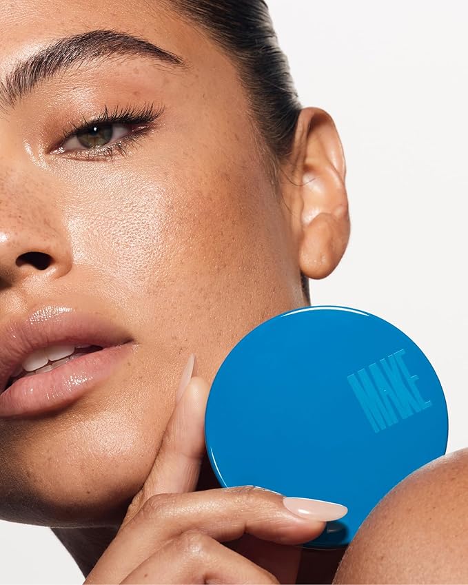 MAKE Beauty Skin Mimetic Microsuede Bronzer Powder - Matte Bronzing Powder Contour, Buildable Formula, Non Comedogenic, Long Lasting Color. Shade - Dune for Medium Neutral Skin
