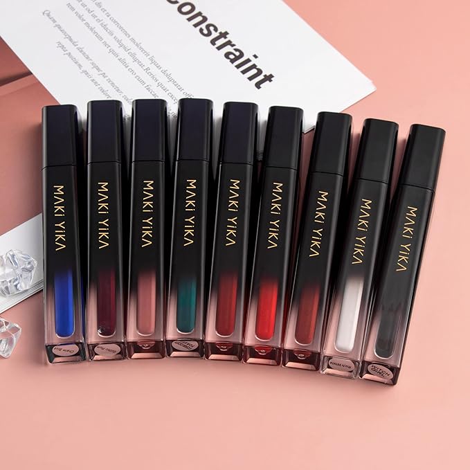 MAKI YIKA White Lipstick for Women Color Stay Long Lasting Lipsticks No Smudge Matte Liquid Lipstick Transferproof Cruelty-Free Lip Color |Rich White