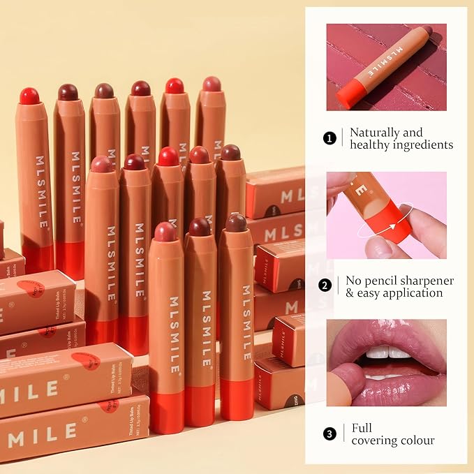 Lip Gloss, Lipstick 3 Step Makeup in 1 Swipe, Multi Use Lip Gloss, Cream Blush Eyeshadow base, Lip Stain Waterproof & Transfer Proof, Hydrating Wear & Vegan #Pink