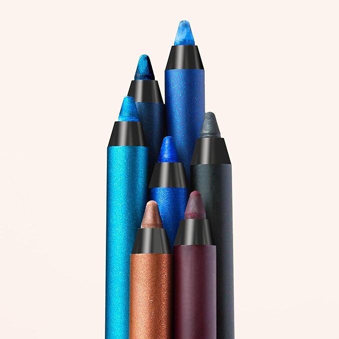 Colorbar Just Smoky Eye Pencil - Eyeliner Pencil with Built-in Smudger - Waterproof Formula - Matte Finish - 006 Just Brown - 0.04 oz