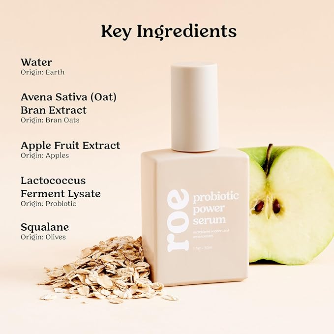 Roe Wellness- Baby Serum Hydrating Skincare EWG Verified Non-Toxic Ingredients Probiotic Protection | Hydrate, Soothe, Safe For All Skin Babies, Infants, Toddlers & Kids (Power Serum)