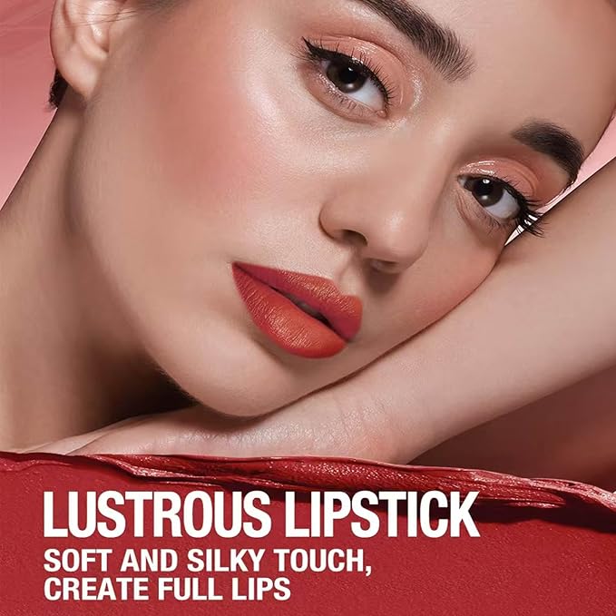 Matte Lipstick For Women Girls 24Hr Wear Waterproof Long Lasting Hypoallergenic Lipsticks - Lightweight Non-Drying, Fade-Resistant Formula 12 Trendy Colors for Daily Use Vegan & Cruelty-Free 05