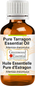 Greenwood Essential Pure Tarragon Essential Oil (Artemisia Dracunculus) Steam Distilled 50ml (1.69 oz)
