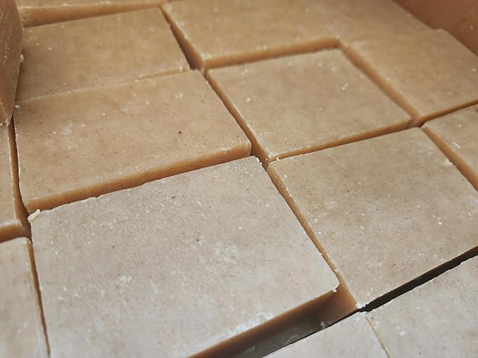 fat & ash Beef Tallow Soap Bar (2 Pack) - VERY SIMPLE INGREDIENTS - Organic and Moisturizing - Handmade in USA - Family Recipe - Long-Lasting, All-Natural, For Dry Skin