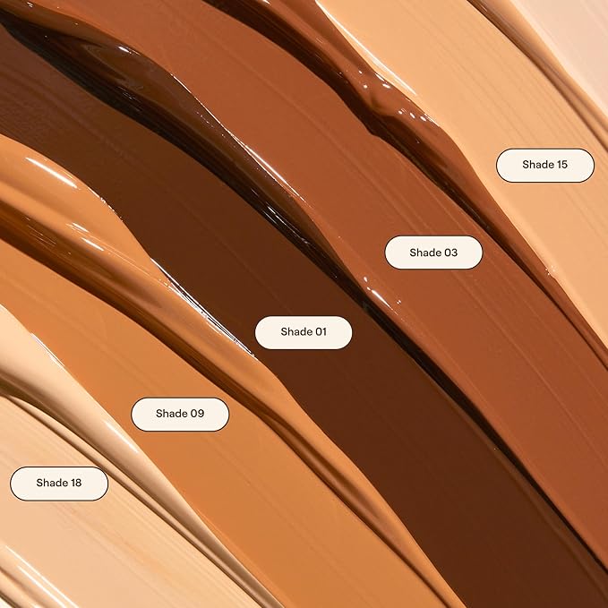 Live Tinted Hueskin Serum Concealer - Medium-to-Full Coverage Concealer with Niacinamide, & Hyaluronic Acid for Dark Circles, Fine Lines & Wrinkles, Buildable Long-Lasting Formula, 0.35 oz Shade 15