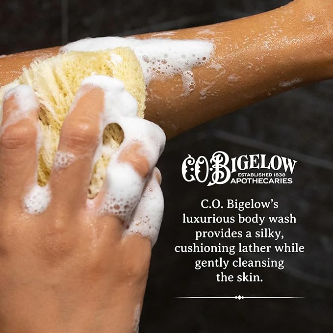 C.O. Bigelow Musk Body Wash, Iconic Collection Moisturizing Body Wash with Coconut Oil & Aloe Vera, 10.5 Fl Oz