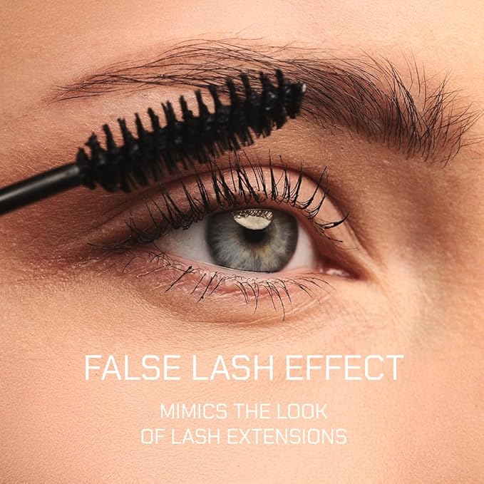 Radiant Professional Lengthening Mascara with silicone brush – Smudge-Proof Curl Mascara Volume & Length for Sensitive Eyes, Cruelty Free, Ideal for Mature & Young Women, 0.43 oz (05 Midnight Blue)