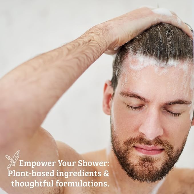 Pharmacopia Hotel Argan Oil Body Wash - Vegan Moisturizing Shower Gel with Aloe Vera, Coconut Oil and Green Tea Extract - Natural, Organic and Cruelty-Free Skin Care for Men and Women, 16.2 oz