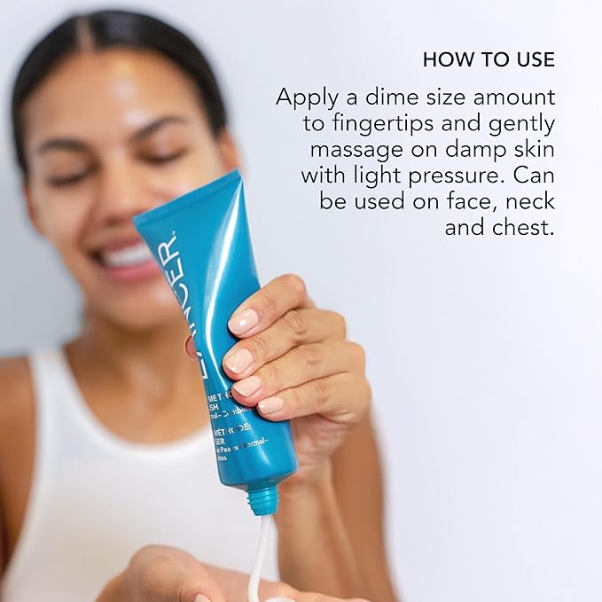 Lancer Skincare The Method: Polish Facial Exfoliator, Daily Exfoliating Face Scrub with Natural Minerals, Normal Combination Skin, 4.2 Fluid Ounces