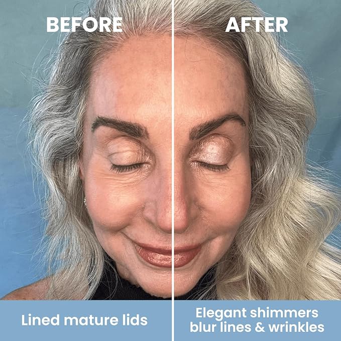 PRIME PROMETICS PrimeEyes Eye Brightener for Mature Women – Creamy Eye Shadow Sticks – Easy Application, Quick Eye Lift Effect – Hypoallergenic, Long Wear, Water-Resistant (Afterglow)