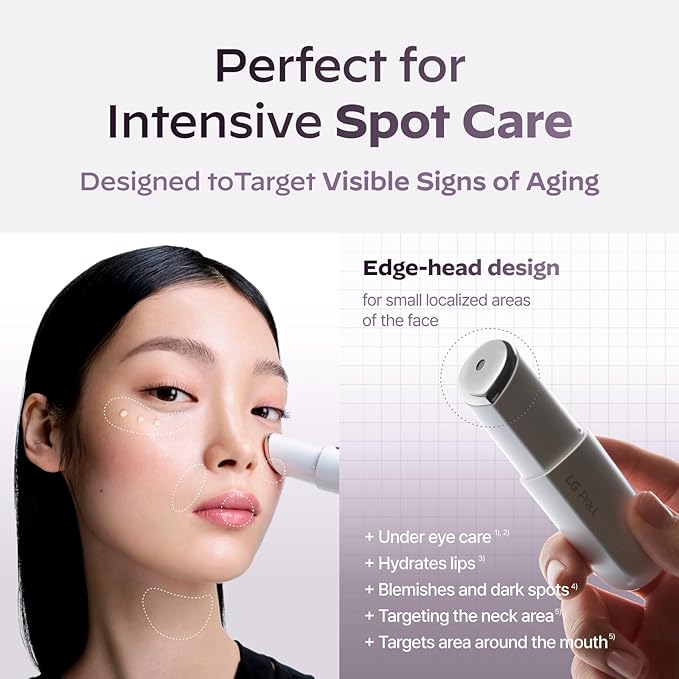 Superform Galvanic Booster Mystic White, 1min booster for ageless skin, anti-aging and firming pocket booster, glow on the go, Korean skincare, Gift, Stocking Stuffers for Women