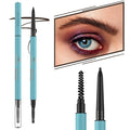 TurritopsisD Eyebrow Pencil Liner (2-Pack Auburn) Waterproof Long-Lasting Retractable Extra-slim Pen Fine-tip Built-in Brush Create Eye Brow Natural Makeup