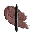 Cream Waterproof Hypoallergenic Eyeshadow Stick, long wear Metallic Glitter Matte Eye Shadow Pencil With Makeup Brush, Eye Brightener, 24 Matte Clay