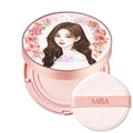 MIBA Ion Calcium Foundation Double Cushion Glow 25 g / 0.88 oz Big Cushion SEASON 3. Long Lasting Cover Effect. Moisture glow. Skin tightening relief. Smooth adhesion. (Lovely #23 Rosy Beige)