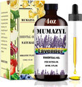 Lavender Essential Oil, Lavender Oil 4 Fl Oz 120ML for Diffuser Humidifier Yoga Cleaning DIY Candle Soap Making Essential Oils