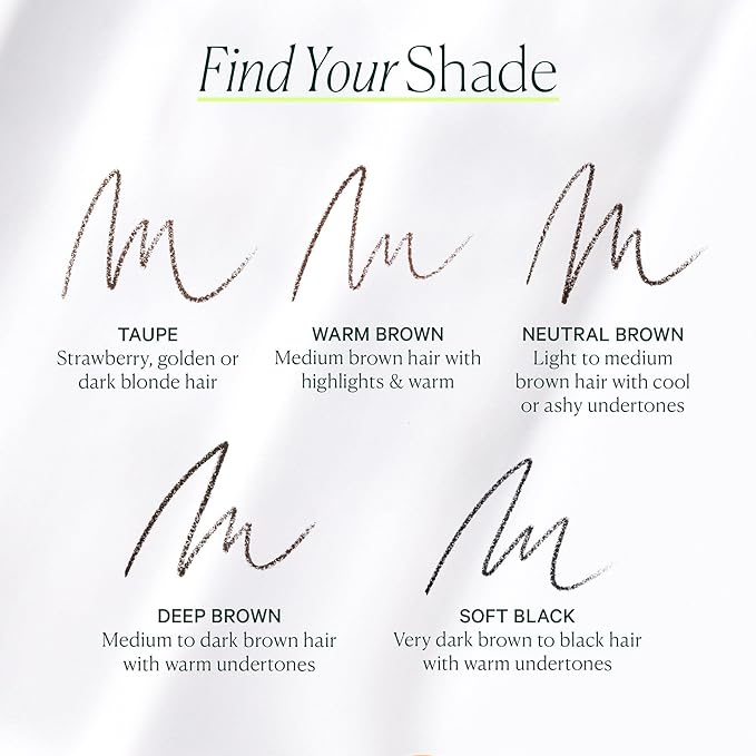 Well People Expressionist Brow Pencil, Defining Brow Pencil For A Natural Finish, Ultra-fine Tip For Total Precision, Vegan & Cruelty-free, Warm Brown