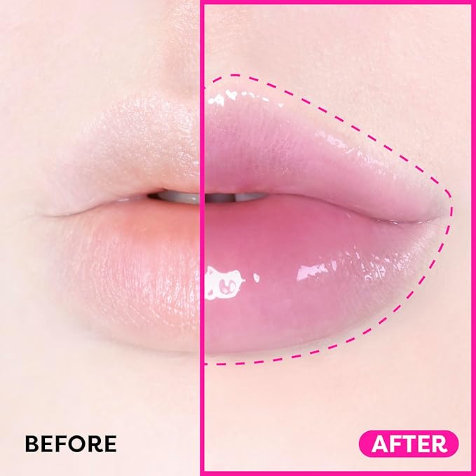 COLORGRAM FRUITY GLASS GLOSS 06 MAGIC CHERRY | Non-Sticky Glossy Lip Tint with Glass-Like Shine | Long-Lasting Hydrating Lip Gloss for Smooth & Plump Lips