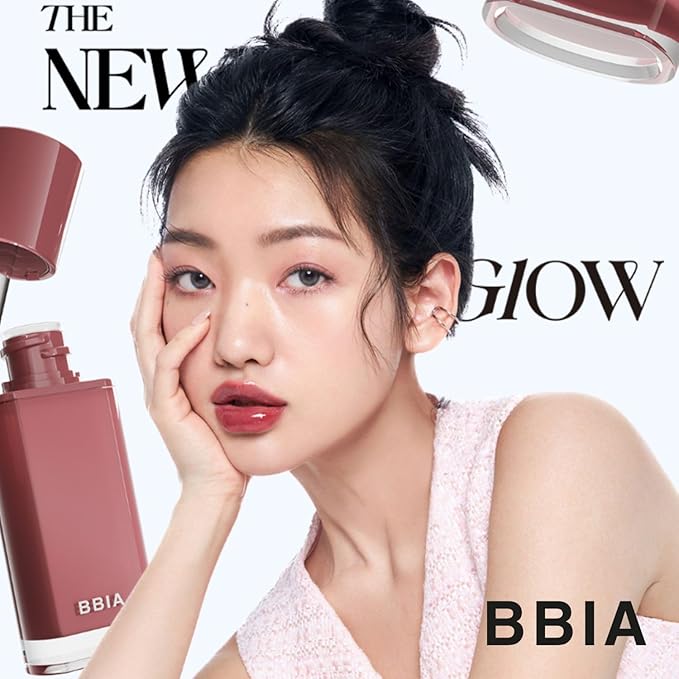 BBIA Glow Tint – Lip Plumping Volumizing Glossy & Glowy Lip Stain Naturally Moisturizing Comfortable Texture Lightweight Long-Lasting Vivid Color Non-Sticky Korean Makeup (12 COCO, Pack of 1)