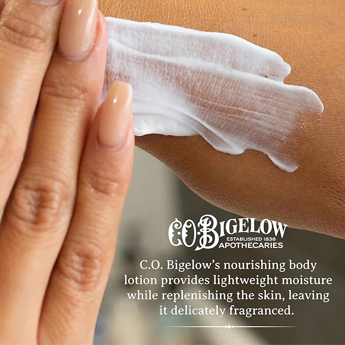 C.O. Bigelow Musk Body Lotion, Iconic Collection Moisturizing Body Lotion with Shea Butter, Borage Oil & Grapeseed Oil, 10.5 Fl Oz