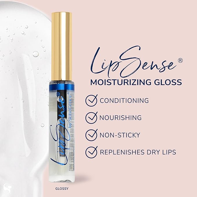 SeneGence LipSense Fly Girl Liquid Lipstick and Glossy Clear Lip Gloss Duo – 18HR Wear, Hydrating, Waterproof, Transfer-Proof