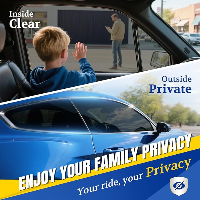 ARANA Nano Ceramic Window Tint Car 50% Percent, Automotive 50% Window Tints Professional Privacy Film for Car Trucks, 99% UV Heat Blocking Anti Glare & Scratch 20" in x 25'Ft
