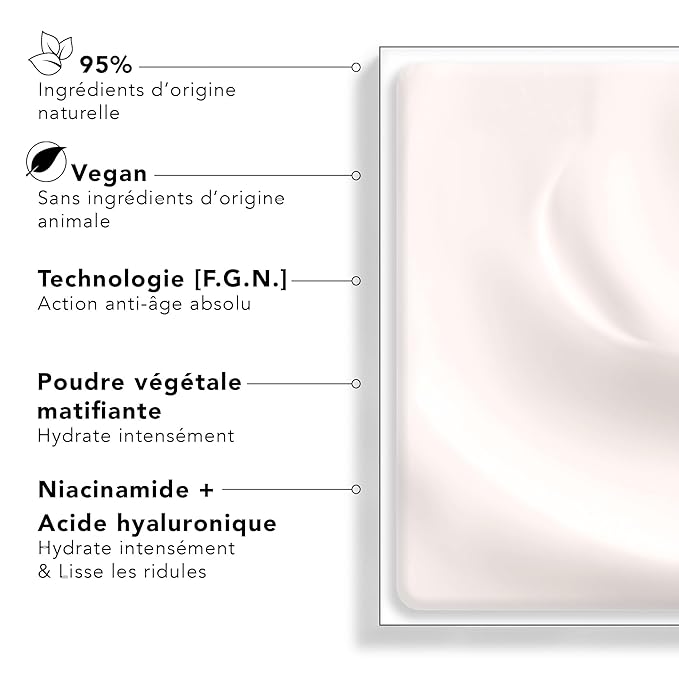 Lierac The Silky Face Cream - Age Defying, Wrinkle-Minimizing Face Moisturizer Cream for Woman, Fine Lines, Hydrating, Tightens & Smooths Skin with Niacinamide & Hyaluronic Acid, Sensitive Skin - 50ml