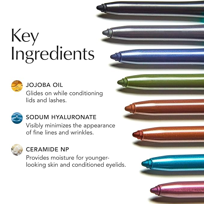 Thrive Causemetics Infinity Waterproof Eyeliner Pencil, Built In Sharpener & Smudge Tip, Long Lasting, Smudge Proof, Hyaluronic Acid & Shea Butter, Vegan & Cruelty Free, Ella (Brown Matte)