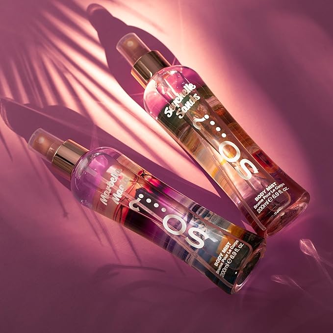 So…? Seychelle Sands Body Mist Oriental Vanilla Body Spray for Women with Peach, Rose Notes - Gifts for Women - 6.9 oz