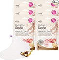 Epielle Hydrating Foot Mask 6 Pairs, Deep Moisturizing Socks for Dry, Cracked Feet, Self Care Gifts for Women, Spa Kit, Stocking Stuffers, Thanksgiving Essentials