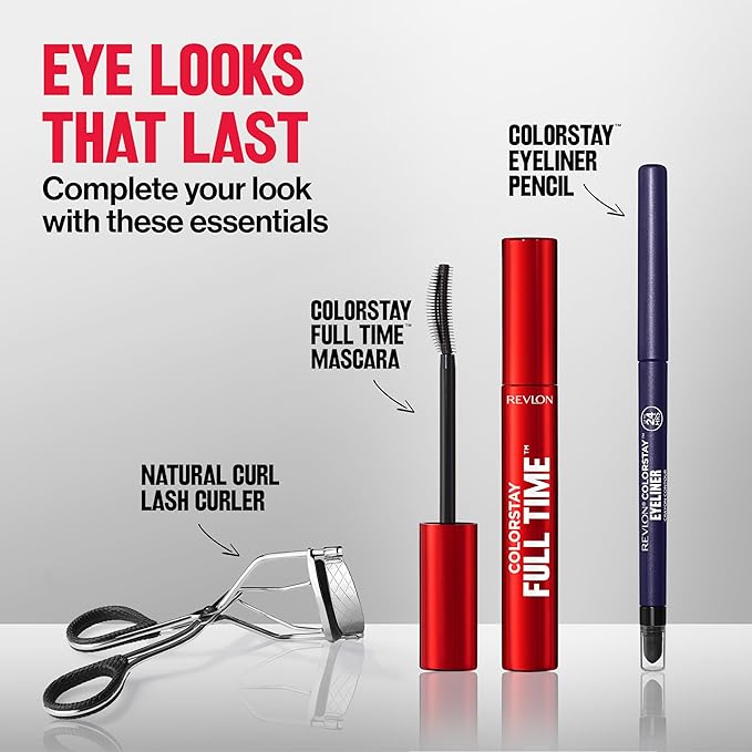 REVLON ColorStay Pencil Waterproof Eyeliner, Smudge-Proof, Eye Makeup with Built-In Sharpener, Stocking Stuffer for Women, 214 Grape, 0.01 oz