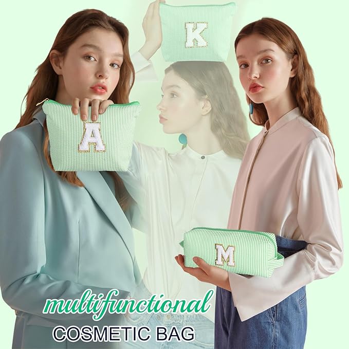 YOOLIFE 2 Pieces Makeup Bags for Women, Mom Birthday Gifts Unique Gifts Makeup Bag Toiletry Bag Makeup Pouch Cosmetic Bag Beauty Bag Cute Makeup Bag Wedding Daughter Friend Gifts for Women Her O