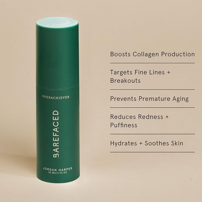 Barefaced Skin Renewal Trio - Toning Pads, Overachiever & RetinAL - Improve Skin Texture, Strengthen Skin Barrier, & Boost Retinoid Results