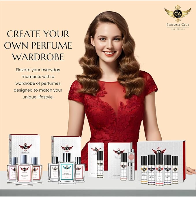 CA Perfume Club Impression of Le Lb Rose For Women & Men Replica Version Fragrance Dupes Concentrated Long Lasting Eau de Parfum Spray Refillable Atomizer Bottle 0.27 Fl Oz-X1