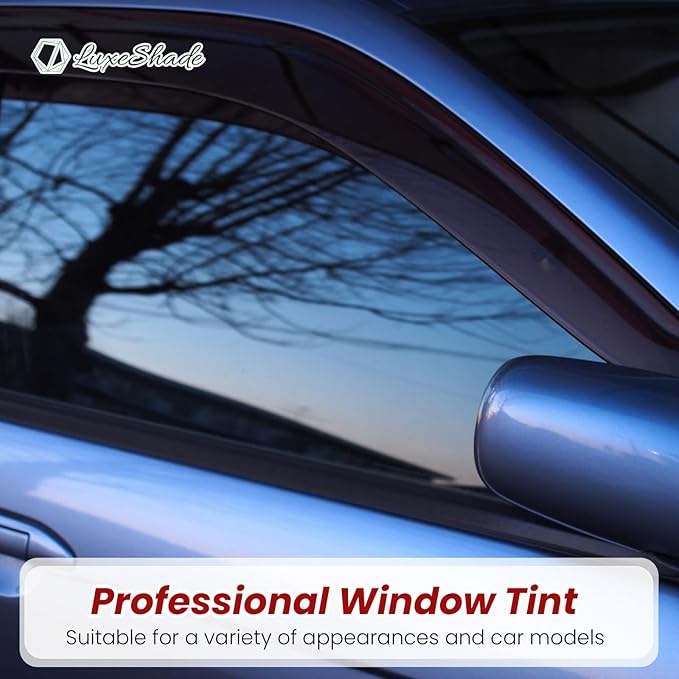 Car Window Tint, 2 PLY 20% VLT Premium Carbon HD Window Roll for Car, Home 36" in x 100'Ft Automotive Car Tint Privacy Film with Strength Adhesive, Blocks UV/IR Rays, Reduce Heat & Glare