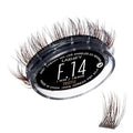 Lashify Fluffy 14mm Gossamer DIY Eyelash Extensions Refill, Truffle Color, Easy False Lashes To Add Fullness and Dimension
