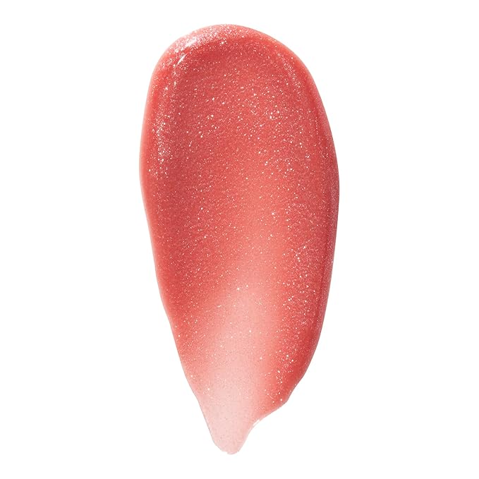 e.l.f. Glow Reviver Lip Oil, Nourishing and Hydrating with High-Shine Glimmer Finish & Sheer Wash Of Color, Minty Scent, Non-Sticky, Vegan & Cruelty-free, Princess Cut