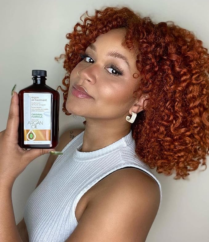 One 'n Only Argan Oil Hair Treatment - Lightweight & Hydrating Hair Oil for Natural, Wigs & Extensions - Shine Enhancing, Heat Protectant & Frizz Control (3.4 oz, 3pk)